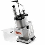 Tagliaverdure Mozzarella/tagliamozzarella elettrico Modello TM TG Dischi Esclusi Giri disco r.p.m. 300 Dimensione Tramoggia mm h.150 x ø192