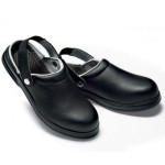 Zoccolo cuoco con puntale nero Modello 112051