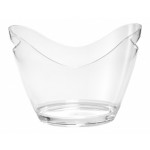 Secchiello champagne ovale in agrilico Dimensioni mm. L 350 x P 260 x 270 h Modello 350-300