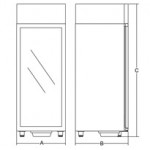 Stagionatore Modello KAIROS Controllo elettronico di umidità, temperatura e tempi di stagionatura a vari livelli