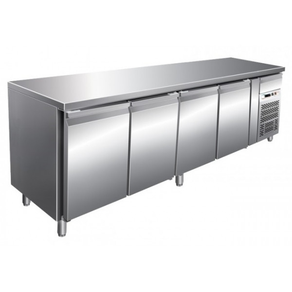 Tavolo Refrigerato Gastronomia Modello Snack4100TN Quattro porte Snack ventilato