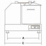 CUTTER Modello C6VV con variatore di velocità