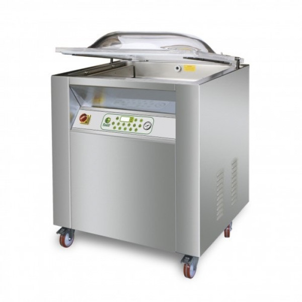 Macchina SOTTOVUOTO barra saldante mm 500 carrellata a campana Modello CAM500TC