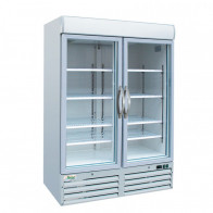 Armadio Frigo Refrigerato Snack Modello Snack930BTG Ventilato Espositore gelateria Porta a Vetro