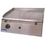 Fry Top a gas CSA Piastra Liscia/rigata Superfice piastra mm 545X350 Modello SKU14