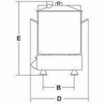 CUTTER Modello C6 Coltelli a lame curve in acciaio temprato