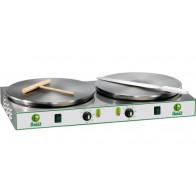 CREPIERA ELETTRICA Modello CRP42 Numero 2 Piani cottura Ø 400 mm ciascuno