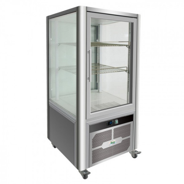 Vestrina espositiva Modello G-VGP200R 4 lati in vetro refrigerazione ventilata