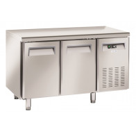 Tavolo Freezer in acciaio inox Modello SF2100 Refrigerazione ventilata 2 Porte autochiudenti