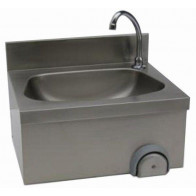 Lavamani inox Csa con comando a ginocchio Modello LCG-54