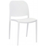 Sedia impilabile da esterno TESR Struttura in polipropilene con fibra di vetro Modello 725-Y19