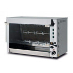 Girarrosto verticale a Gas PL Modello P.V10 Spiedi 2 Capacità 10 Polli