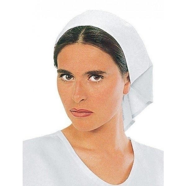 Copricapo IC 100% cotone Colore bianco Modello 082000