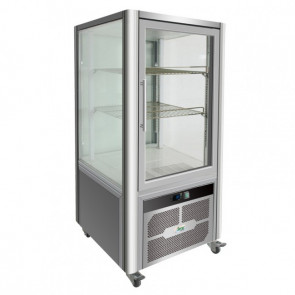 Vestrina espositiva Modello G-VGP200R 4 lati in vetro refrigerazione ventilata