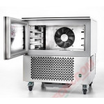 Abbattitore di temperatura professionale Modello AT03ISOTH con controllo digitale con sensori Touch