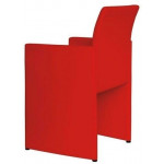 Poltrona da interno TESR Struttura in acciaio Rivestimento in ecopelle Modello 836-C4041