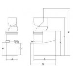 Estrattore di succo Modello Ektor 37 Potenza W 250 Giri r.p.m. 37