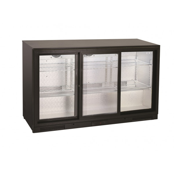 Frigorifero Retro banco refrigerato Modello BBC386S N.3 Porte scorrevoli