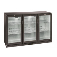 Frigorifero retro banco a 6 ripiani 3 porte battenti\Espositore bibite Modello BBC330H