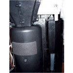 Asciugamani elettrico MDC Satinato di nuova generazione superveloce e superpotente a lama d'aria in ABS, privo di resistenza per risparmio energetico e con dispositivo raccolta gocce d'acqua e filtro Hepa Modello M14ACS