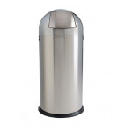 Gettacarte push MDL In acciaio inox finitura brillante Modello 106031