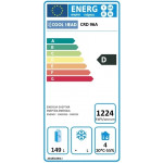 Saladette Refrigerata GN1/1 con top inox Modello CRD96A Refrigerazione statica