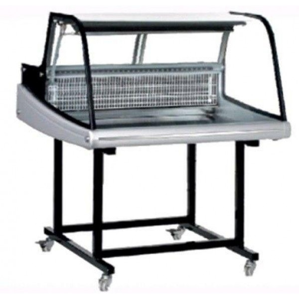 Vetrina refrigerata statica Modello RTW175 Vetro curvo