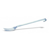 Forchettone 3 denti in acciaio Lunghezza manico cm 40 Lunghezza totale cm 47 Modello 309-047