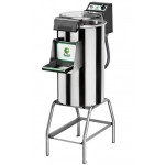 Pelapatate con cavalletto Modello PPF18M capacità carico 18KG Produzione oraria kg/h 220