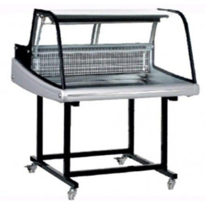 Vetrina refrigerata statica Modello RTW175 Vetro curvo