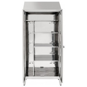 Armadio Portascope in acciaio inox 304 IXP n.2 ante a battente profondità anta cm 50 Modello S5069602