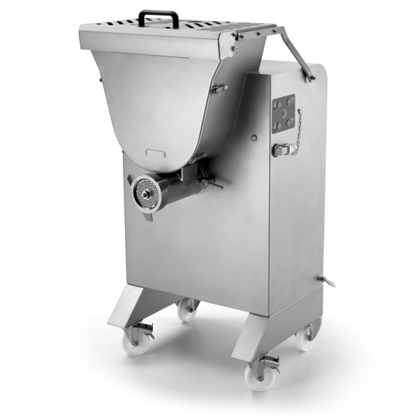 Tritacarne Mescolatore Modello Master30Y12 4 PS Capacità vasca Kg 30 / lt. 42 Produzione oraria Kg/h. 600-850
