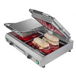 Piastra elettrica in vetroceramica TP Dimensioni piano di cottura N. 2 cm 26x25 Potenza W 3000 Modello PE200V