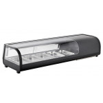 Vetrina Refrigerata da banco espositive per Sushi Modello AK513VSB contenitori 5GN 1/3