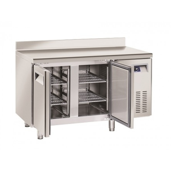 Tavolo Refrigerato per Gastronomia Con Alzatina Modello QR2200 Ventilato Porte autochiudenti