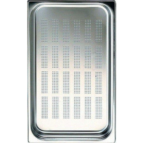 BACINELLA GASTRONORM FORATE ACCIAIO INOX 18/10 AISI 304 GN 1/3 Modello  BF1306500