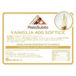 Preparato già aromatizzato in polvere per Gelato Soft/Vaniglia/400 senza grassi idrogenati Buste da gr 1000 in cartoni da 15 buste Modello 41