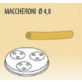 Trafila maccheroni diametro 4,8 per macchina della pasta MPF 2.5 e PF25E