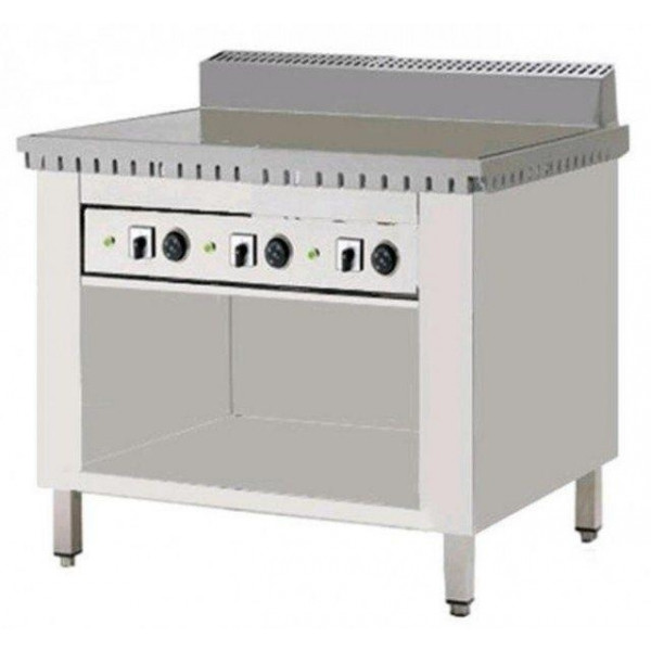 Cuocipiada Elettrico PL Modello CPE6 Su vano a giorno Piana al Cromo Su vano inox a giorno Capacità 6 piadine Piana al cromo