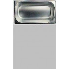 BACINELLA GASTRONORM ACCIAIO INOX 18/10 AISI 304 GN 1/3 Modello BA13150