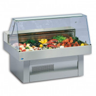 Banco/espositore per pesce Modello OCEANUS150 vetro dritto