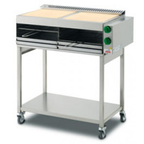 Salamandra a gas Doppia PL Modello S4/2/6 Dimensioni Griglia: 2x50x40cm