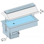 Drop in e mobile da incasso refrigerato Modello SINFONIA 4RUGIADA