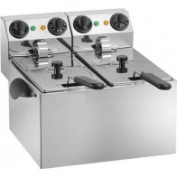 Friggitrice Elettrica Da banco doppia Modello FE88 Potenza: 3250 + 3250 W