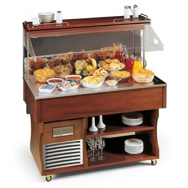 Espositore murale Buffet espositore neutro Modello Murale4M NEUTRAL Potenza W 820