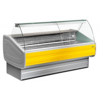 Banco alimentare refrigerato per la vendita di salumi formaggi gastronomia e carni Zoin Modello Melody MY300PSSG Refrigerazione statica con cella di riserva Gruppo incorporato