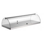 Vetrina espositore da banco neutra TP Modello BN81R Fianchi e antine in plexiglass