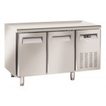 Tavolo Freezer in acciaio inox Modello SF2100 Refrigerazione ventilata 2 Porte autochiudenti