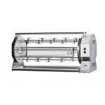 Girarrosto a Legna Planetario ENG Modello CAMINO28P da Incasso Capacità N. 28 Polli N. 2 motori Dischi planetari inox N. 4 aste con forchette cm 111,5