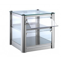 Vetrina espositore da banco Calda TP Modello KB32R in lamiera di acciaio inox Potenza 400 W